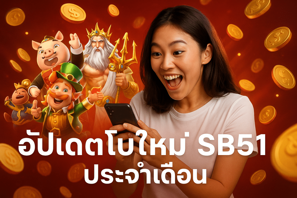 อัปเดตโปรใหม่ SB51 ประจำเดือน