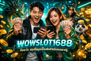 WOWSLOT1688 คืออะไร สรุปข้อมูลเบื้องต้นสำหรับคนอยากรู้